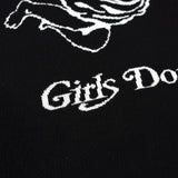 ガールズドントクライ エンジェル ニット ブラック