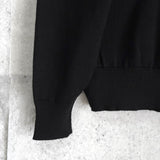 イヴ サンローラン ヴィンテージ YSLロゴ ウール カーディガン ブラック