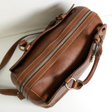 カルティエ マルチェロ レザー 2way ハンドバッグ ショルダーバッグ ブラウン