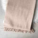 アクネ ストゥディオズ ウール ストール マフラー ピンクベージュ