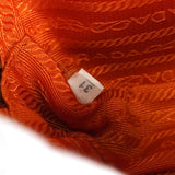 プラダ サフィアーノ レザー ミニ ショルダーバッグ ポシェット オレンジ