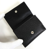 プラダ ヴィッテロダイノレザー トライアングルロゴ 三つ折り財布 ブラック ICタグ内蔵