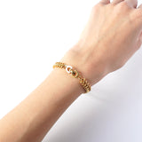 クリスチャン ディオール GP チェーン ブレスレット ゴールド