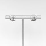 シャネル ココマーク ラインストーン ピアス シルバー