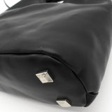 エムエムシックス メゾンマルジェラ レザー ジャパニーズバッグ クロスボディ ショルダーバッグ ブラック