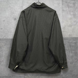 イヴ サンローラン ヴィンテージ リバーシブル YSLロゴ チェック柄 ブルゾン ジャケット ベージュ / ブラック