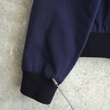 Kenzo Back Logo Varsity Jacket Blouson Navy