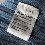 Acne Studios Women's Blue Ribbed Turtleneck