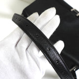 バレンシアガ クラッシュ レザー スリングバッグ ワンショルダーバッグ ブラック