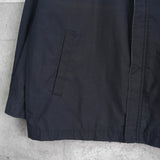 イヴ サンローラン ヴィンテージ YSLロゴ ブルゾン ジャケット ネイビー / ベージュ