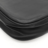 ロエベ アナグラム レザー ショルダーバッグ ブラック