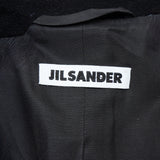 ジルサンダー チェスターコート ウールコート ブラック レディース