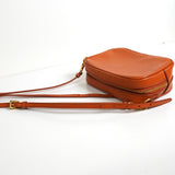 プラダ サフィアーノ レザー ミニ ショルダーバッグ ポシェット オレンジ