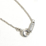 ティファニー ハートキー ピンクサファイア ネックレス 925 新品磨き済