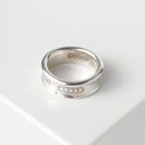 ティファニー 1997年製 1837 ナロー 指輪 リング シルバー925 11号