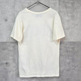 グッチ クラシックロゴ Tシャツ アイボリー