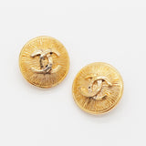 シャネル ココマーク サークル イヤリング GP レディース