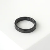 ティファニー 1837 ナロー チタン 指輪 リング ブラック 16号