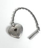 エルメス トゥーブー ハート キーチャーム シルバー925