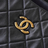 シャネル 1番台 ココマーク マトラッセ ラムスキン チェーンショルダーバッグ トートバッグ ブラック - NEWSED