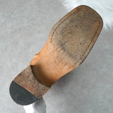 マルタン マルジェラ アーティザナル 10 スクエアトゥ ブーツ キャメル - NEWSED