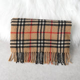 バーバリー カシミヤ100% ノバチェック マフラー ベージュ - NEWSED