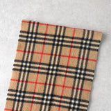 バーバリー カシミヤ100% ノバチェック マフラー ベージュ - NEWSED