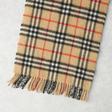 バーバリー ヴィンテージ 英国製 カシミヤ100% ノバチェック マフラー ベージュ - NEWSED