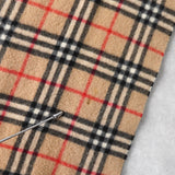 バーバリー カシミヤ100% ノバチェック マフラー ベージュ - NEWSED