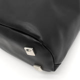 エムエムシックス メゾンマルジェラ レザー ジャパニーズバッグ クロスボディ ショルダーバッグ ブラック