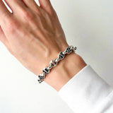 ホーセンブース 10MM OPEN - LINK シルバー925 ブレスレット 28コマ - NEWSED