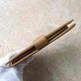 シャネル ココマーク キャビアスキン 二つ折り財布 長財布 ベージュ 11148266 - NEWSED