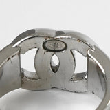 シャネル ココマーク ラインストーン シルバー 指輪 リング 11.5号 - NEWSED