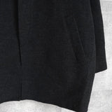 イヴサンローラン ヴィンテージ ウールコート ミドルコートチャコールグレー