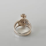 ヴィヴィアン・ウエストウッド オーブロゴ ピンクゴールドラインストーン 指輪 リング 箱付き 12.5号 - NEWSED