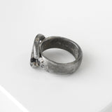 シャネル ココマーク シルバー / ブラック 指輪 リング 12.5号 - NEWSED