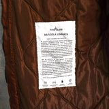 ストーン アイランド コーティング フーデッド 中綿ジャケット ブラウン