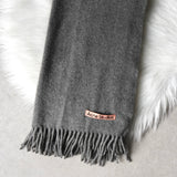 アクネ ストゥディオズ ストール ウール マフラー グレー