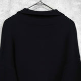 アミパリ アミ パリス ハートロゴ ポロニット ブラック タグ付き未使用品