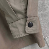 イヴ サンローラン ヴィンテージ YSLロゴ ブルゾン ベージュ メンズ