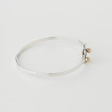 ティファニー ハート フック 14K × 925 バングル シルバー / ゴールド