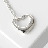 ティファニー オープンハート ネックレス シルバー925