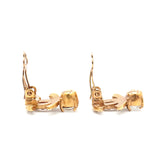 シャネル ココマーク ラインストーン イヤリング GP レディース