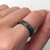 ティファニー 1837 ナロー チタン 指輪 リング ブラック 10号 - NEWSED