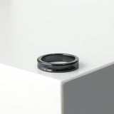 ティファニー 1837 ナロー チタン 指輪 リング ブラック 10号 - NEWSED