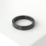 ティファニー 1837 ナロー チタン 指輪 リング ブラック 16号 - NEWSED