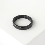 ティファニー 1837 ナロー チタン 指輪 リング ブラック 16号 - NEWSED