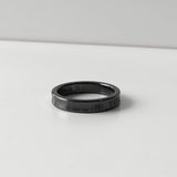 ティファニー 1837 ナロー チタン 指輪 リング ブラック 17号 - NEWSED