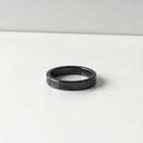 ティファニー 1837 ナロー チタン 指輪 リング ブラック 17号 - NEWSED