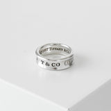 ティファニー 1837 ナロー シルバー925 指輪 リング 14.5号 - NEWSED